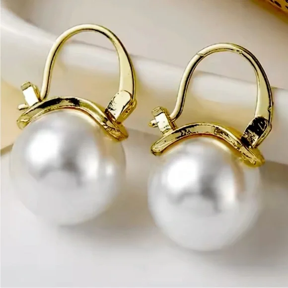 KATE SPADE NEW YORK ♠️✨ shine on pearl drop earrings - Picture 6 of 8